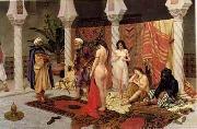 Arab or Arabic people and life. Orientalism oil paintings  269